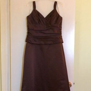 Chocolate Bridesmaids Dress